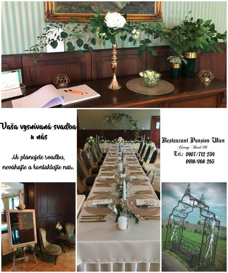 Restaurant Pansion Wien Cierny Brod ภายนอก รูปภาพ